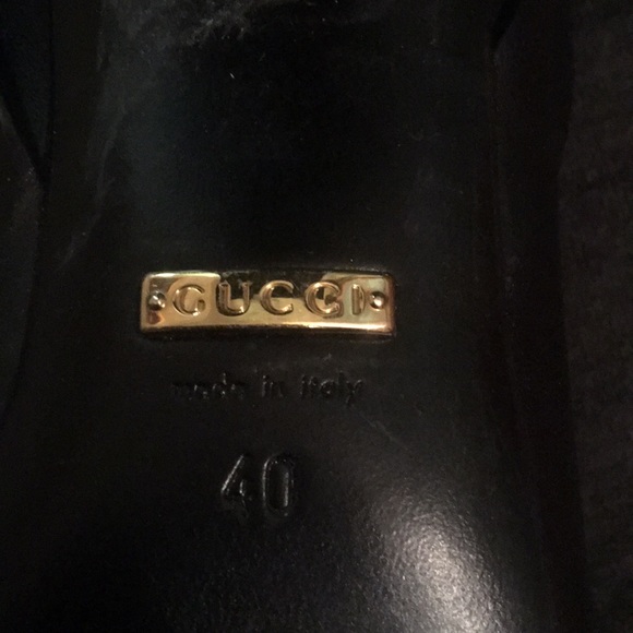 Authentic leather Gucci boots - Picture 7 of 8